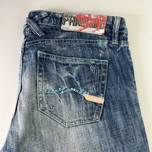 Parasuco Denim Legend Bedazzled Mid-rise Straight Leg size 30 - Picture 12 of 13